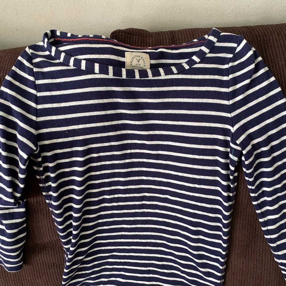 American eagle boatneck top